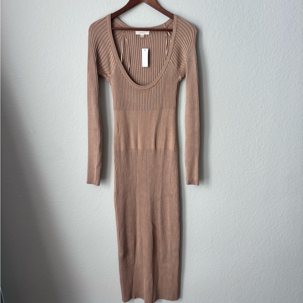 NEW NWT Mable Ribbed Scoop Neck Dress